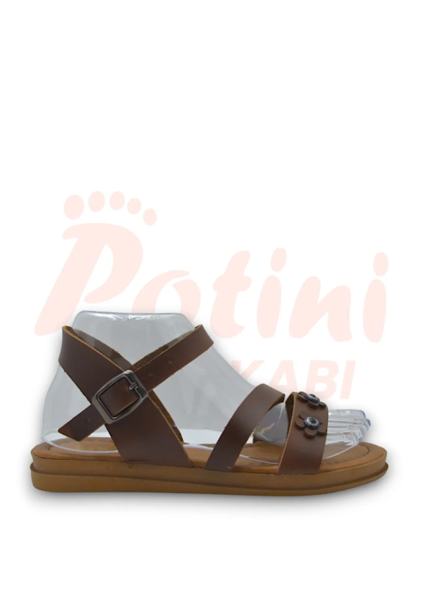 Kahverengi Günlük Kadın Sandalet